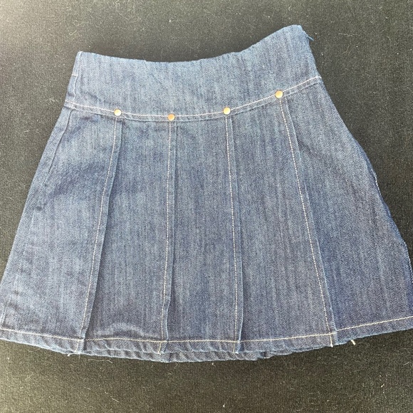 SOFIE - Girls Pleated Skirt by JAM – Blue Grey